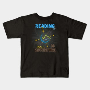 Reading Adventure Library Student Teacher Book Bookaholic Kids T-Shirt